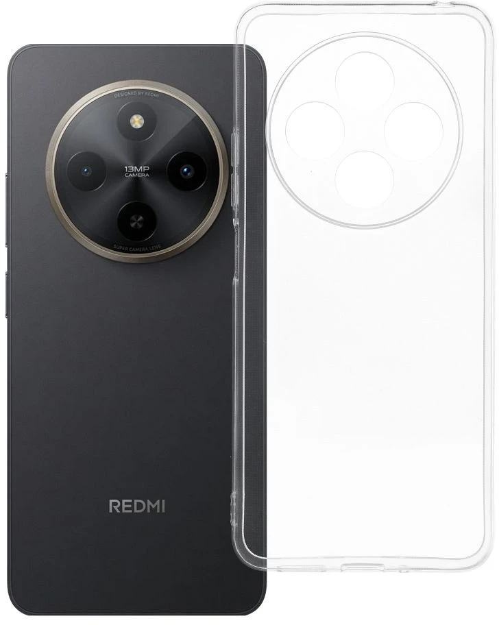 Oem Dėklas na Xiaomi Redmi 17C 4G Clear Case 2 mm (camera protection) transparentne