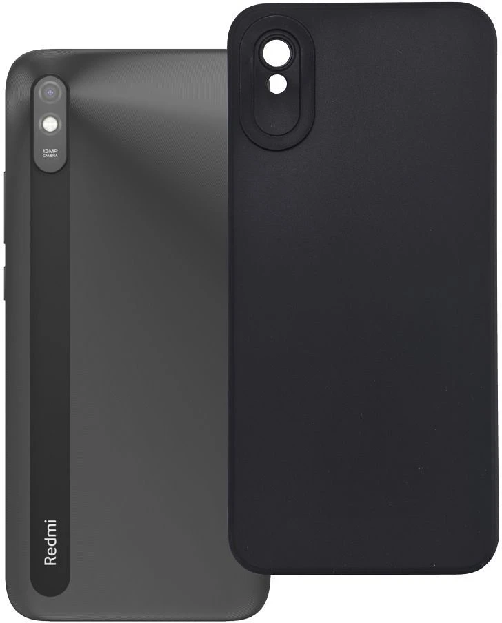 Oem Dėklas na Xiaomi Redmi 9A / 9AT Matt 2.0 juoda