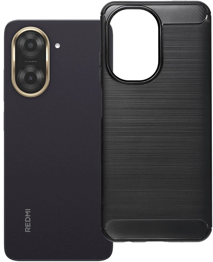 Oem Dėklas na Xiaomi Redmi A5 ( 171,7 x 77,8 x 8,26 ) Carbon 2.0 juoda