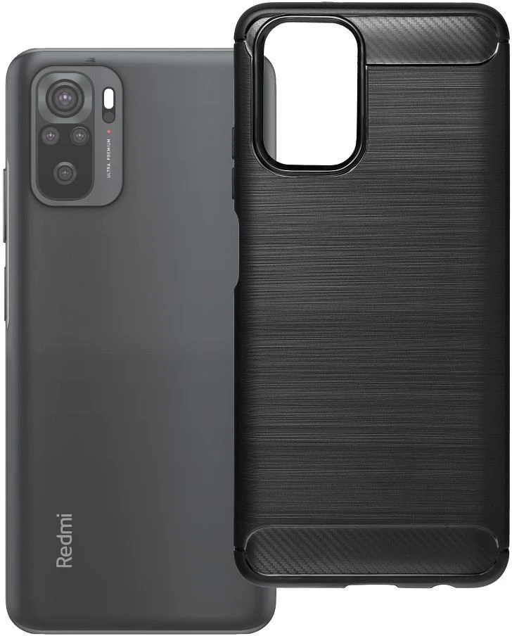 Oem Dėklas na Xiaomi Redmi Note 10 / 10S Carbon 2.0 juoda