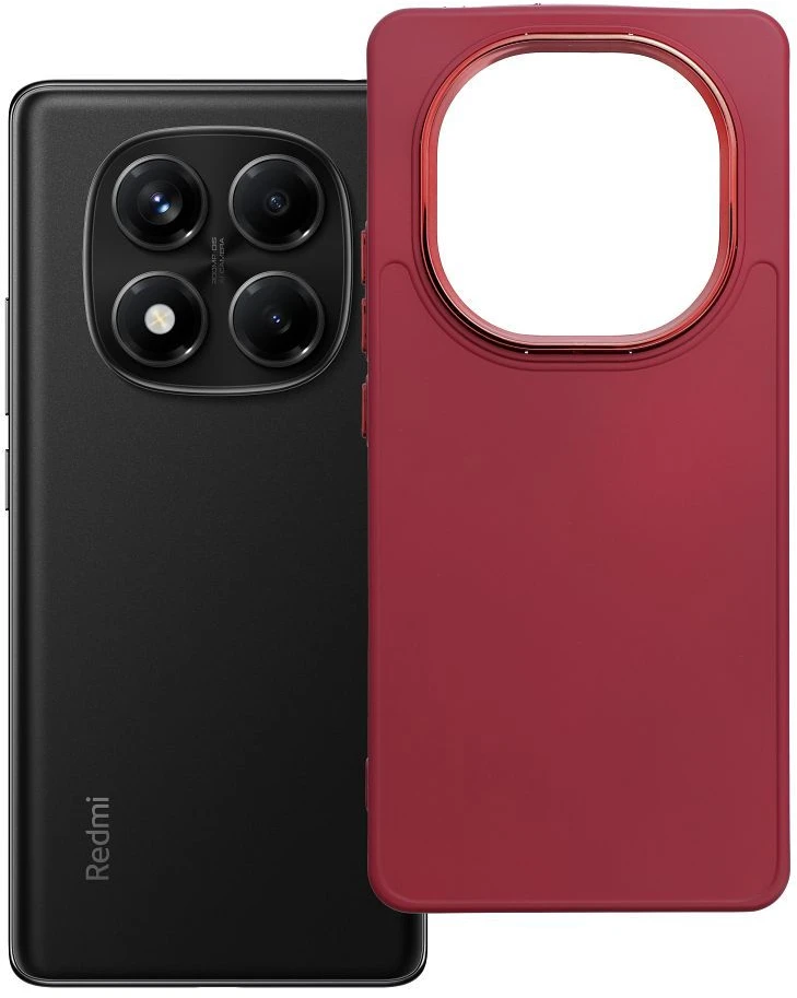 Oem FRAME dėklas skirtas Xiaomi Redmi Note 14 PRO 4G magenta