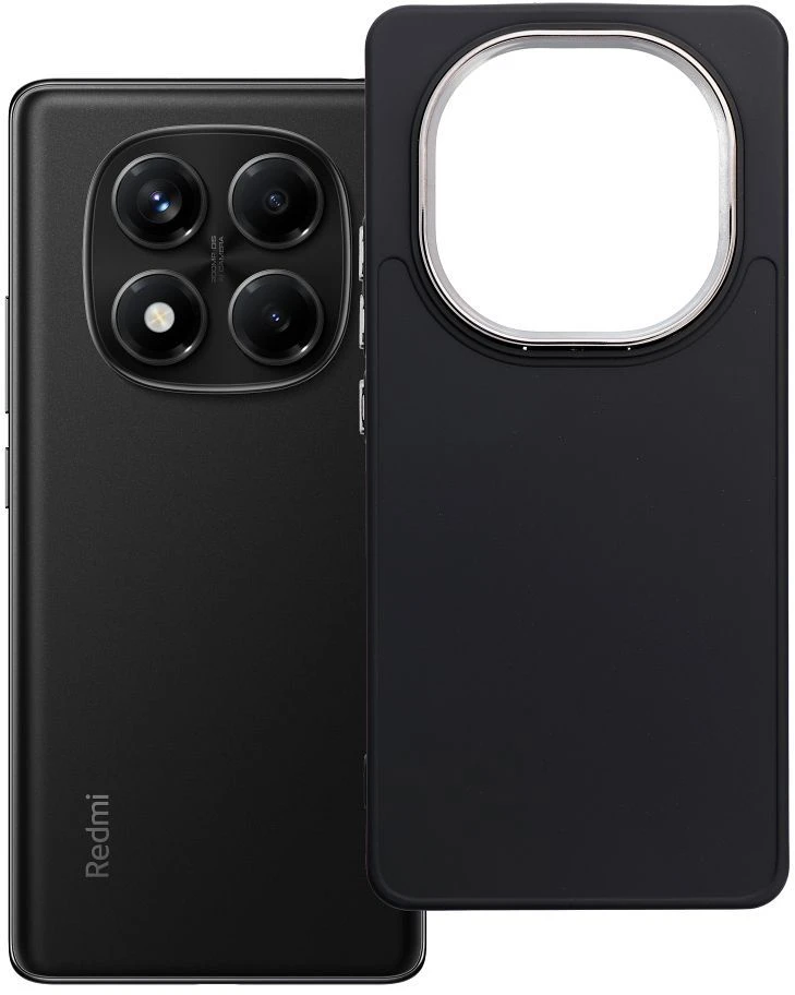 Oem FRAME dėklas skirtas Xiaomi Redmi Note 14 PRO 4G juodos spalvos