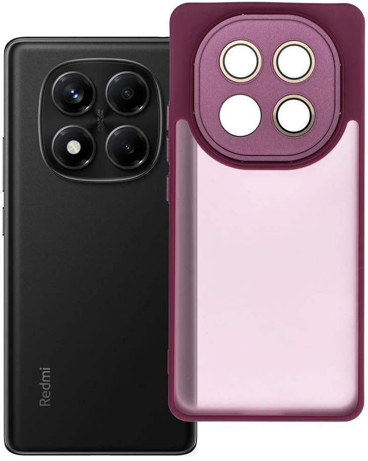 Oem VARIETE dėklas skirtas Xiaomi Redmi Note 14 PRO 4G violetinės spalvos