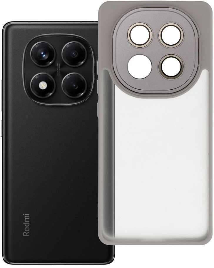 Oem VARIETE dėklas skirtas Xiaomi Redmi Note 14 PRO 4G steel