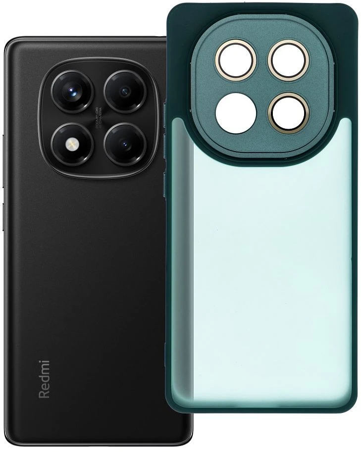 Oem VARIETE dėklas skirtas Xiaomi Redmi Note 14 PRO 4G žalios spalvos