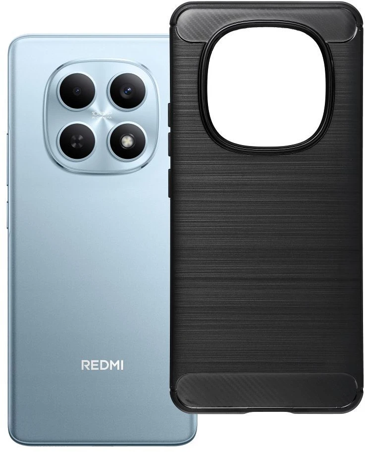 Oem Dėklas Xiaomi Redmi Note 15 4G / 5G Carbon 2.0 juodas