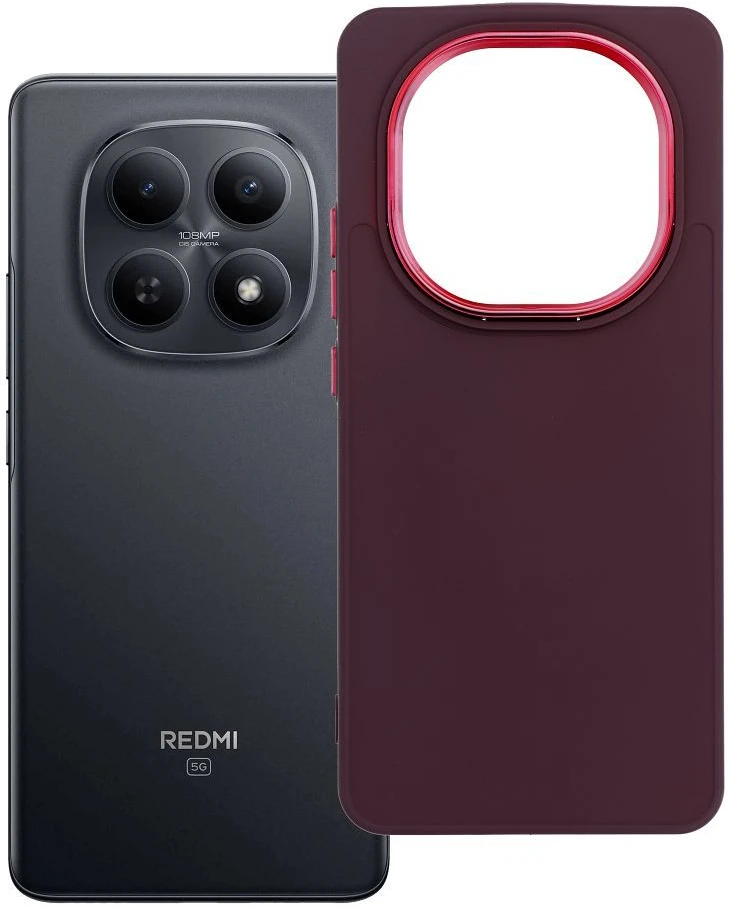 Oem Dėklas na Xiaomi Redmi Note 15 4G / 5G Frame violetinė