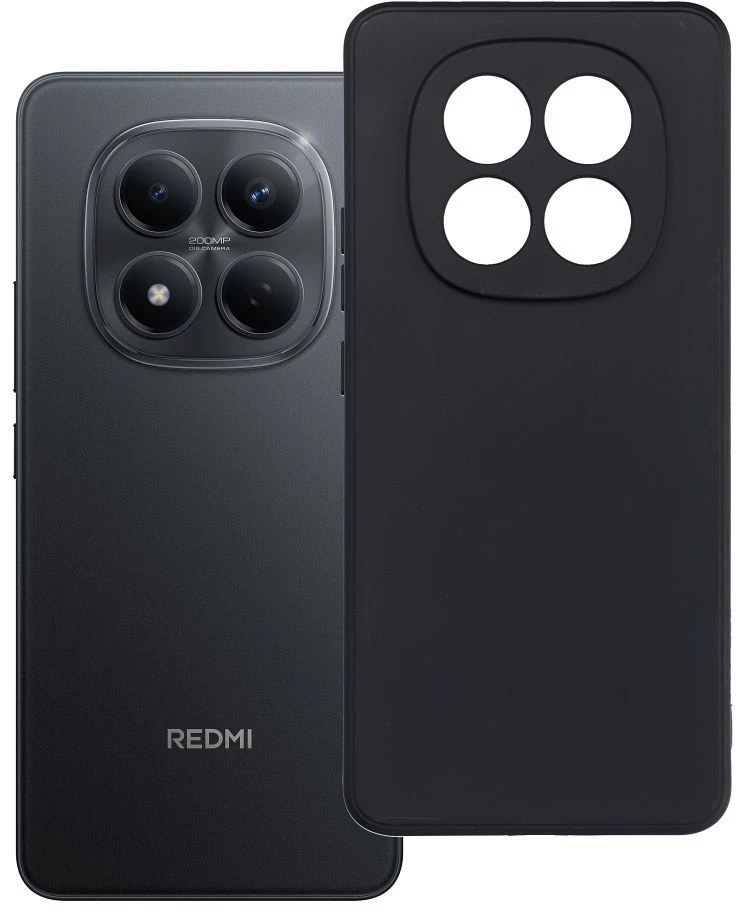 Oem Dėklas na Xiaomi Redmi Note 15 4G / 5G Matt juoda