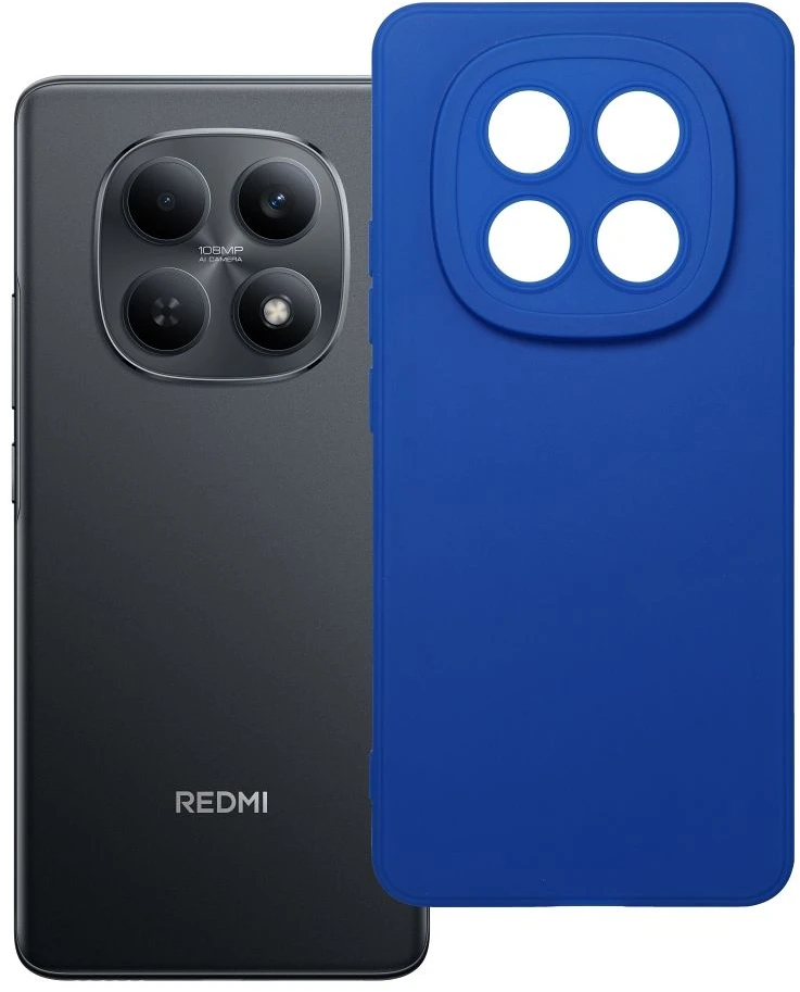 Oem Dėklas na Xiaomi Redmi NOTE 15 4G / 5G Matt 2.0 mėlyna