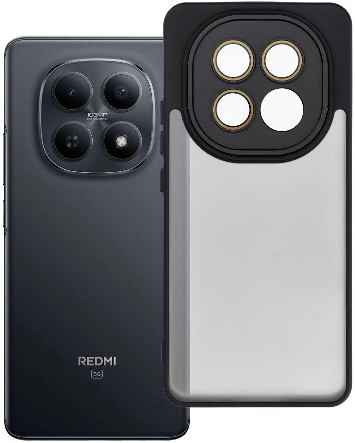 Oem Dėklas na Xiaomi Redmi Note 15 4G / 5G Variete juoda