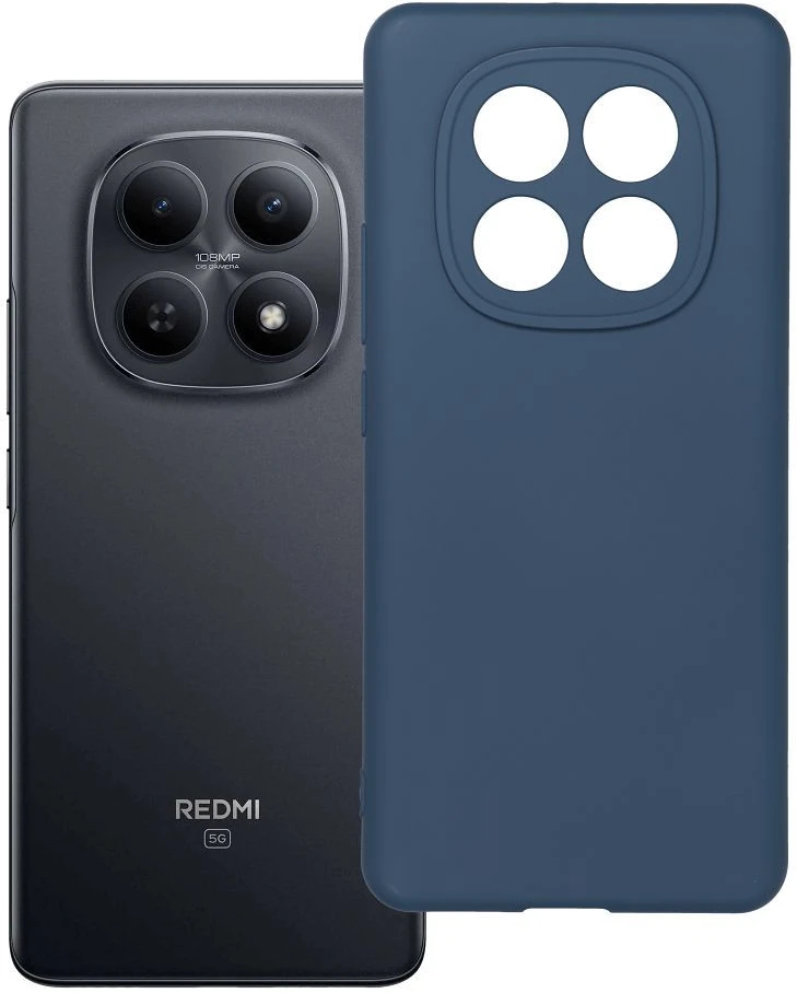 Oem Dėklas na Xiaomi Redmi Note 15 4G Silicone mėlyna