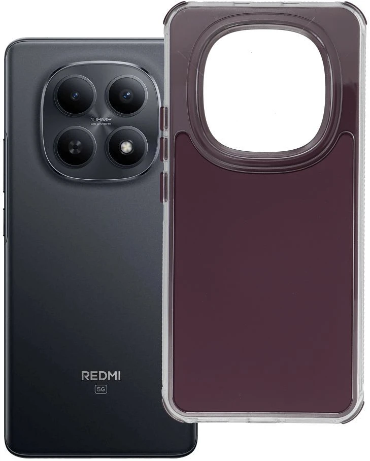 Dėklas Oem Peržiūrėkite „Xiaomi Redmi Note 15 5G Matrix“ violetinę spalvą