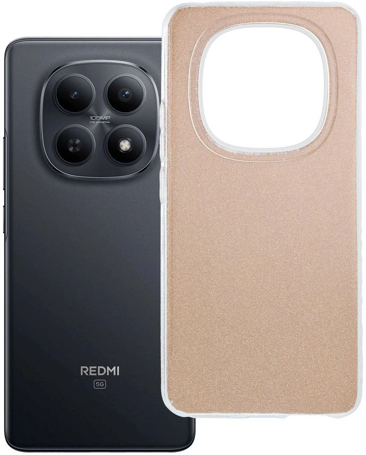 Oem Dėklas na Xiaomi Redmi Note 15 5G Shining auksinė