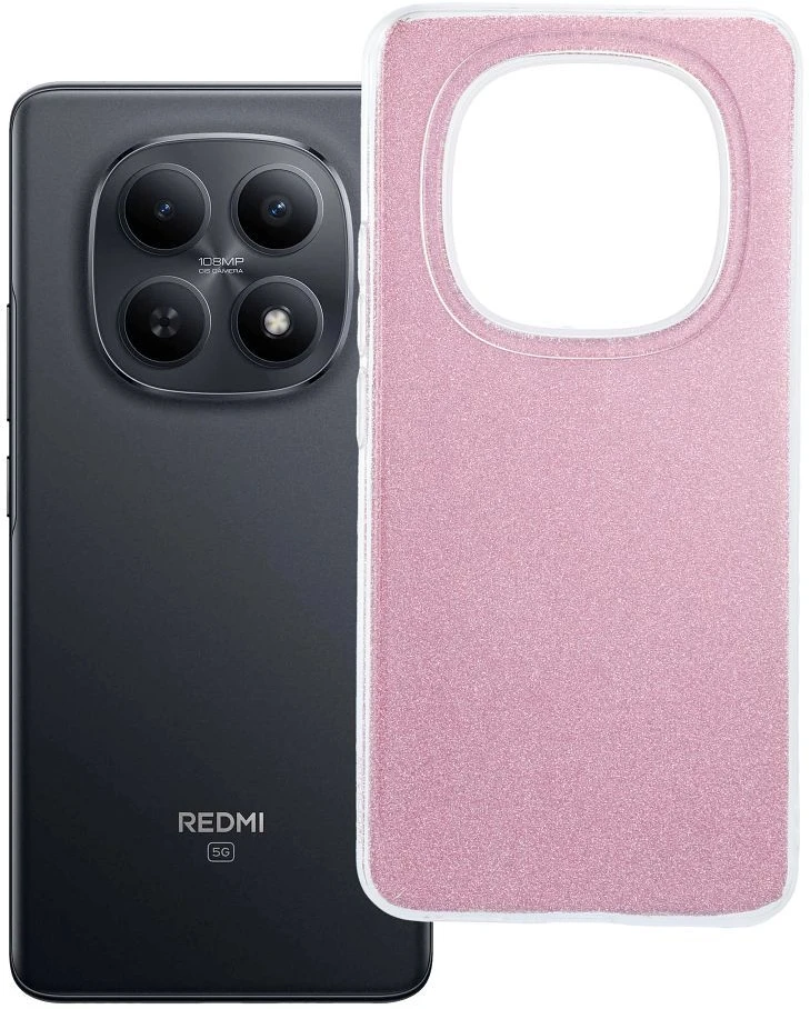 Oem Dėklas na Xiaomi Redmi Note 15 5G Shining rožinė