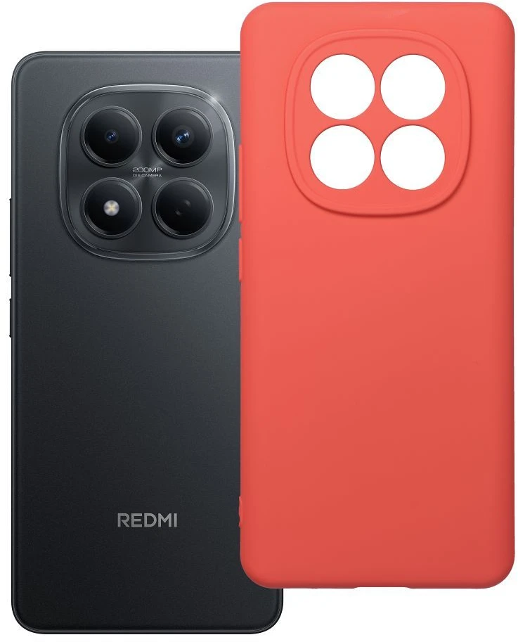 Oem Dėklas na Xiaomi Redmi Note 15 5G Silikoninis persikas