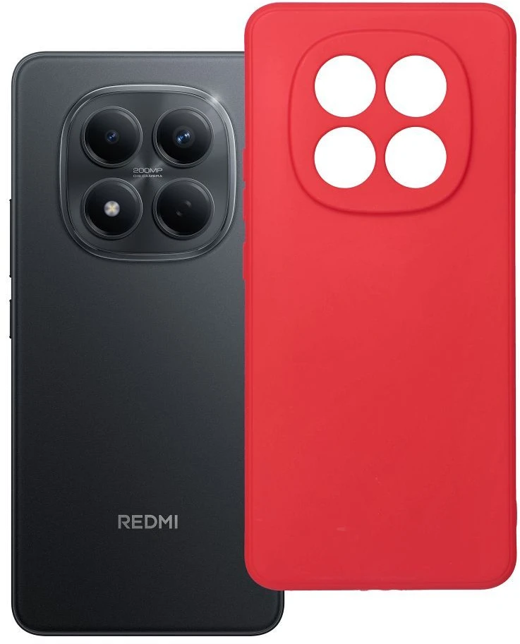 Oem Dėklas na Xiaomi Redmi Note 15 5G Soft raudona