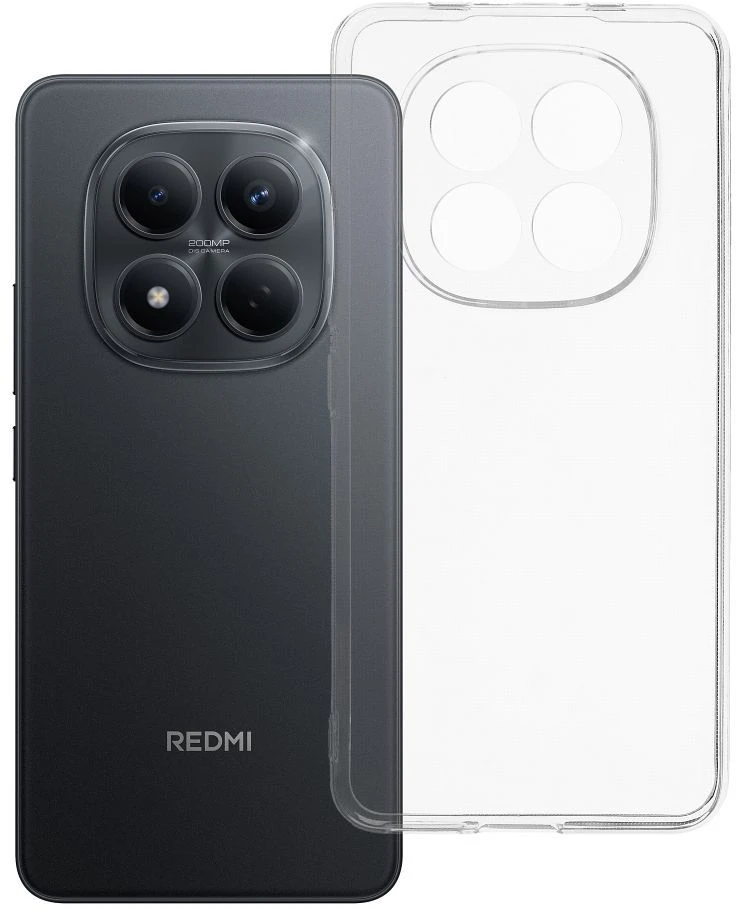 Oem Dėklas na Xiaomi Redmi Note 15 PRO 4G Clear Case 2 mm (camera protection) transparentne