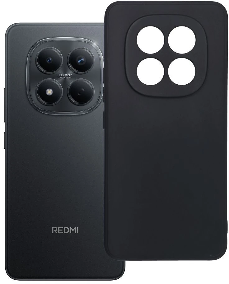 Oem Dėklas na Xiaomi Redmi Note 15 PRO 4G Soft juoda
