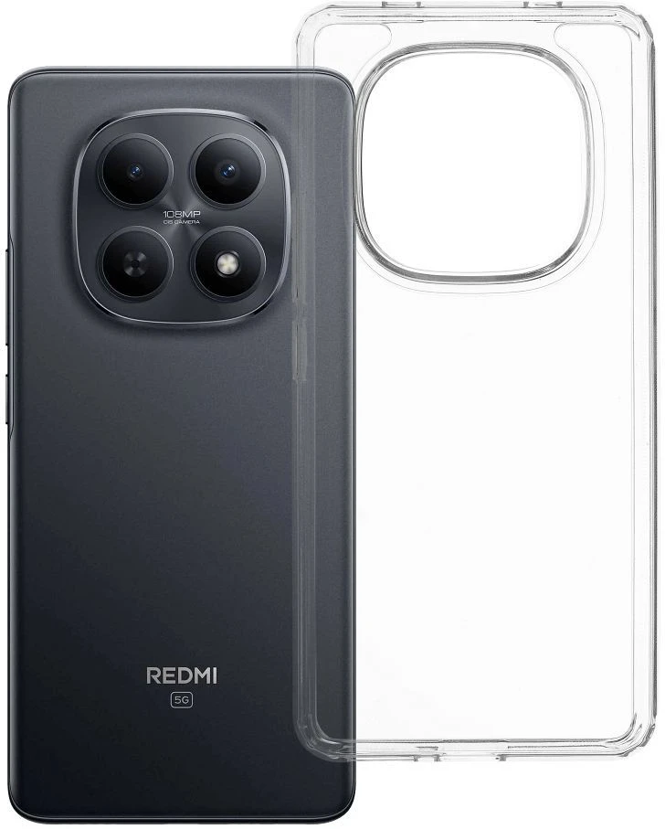 Oem Dėklas na Xiaomi Redmi Note 15 PRO 4G Super Clear Hybrid transparentne