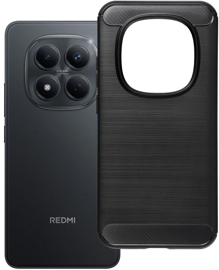 Oem Dėklas na Xiaomi Redmi Note 15 PRO 5G Carbon 2.0 juoda