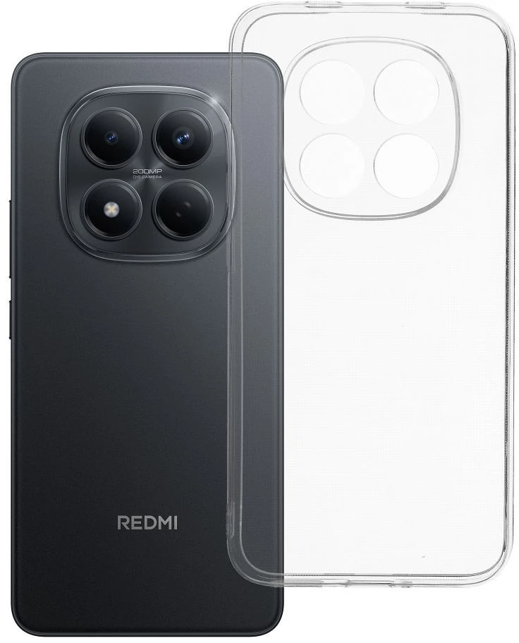 Oem Dėklas na Xiaomi Redmi Note 15 PRO 5G Clear Case 2 mm Box transparentne