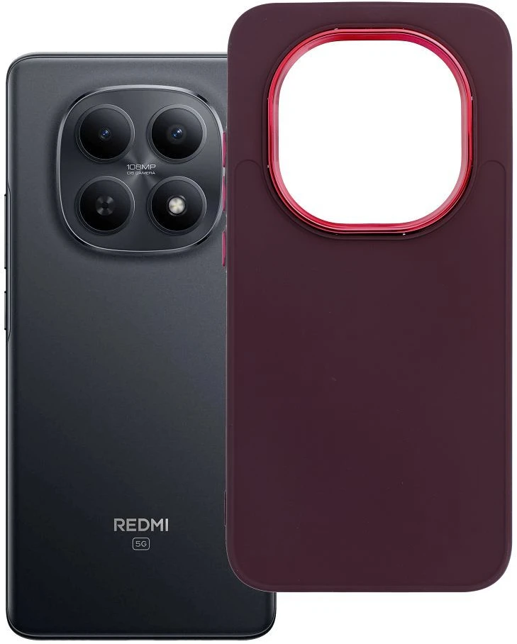 Oem Dėklas na Xiaomi Redmi Note 15 PRO 5G Frame violetinė