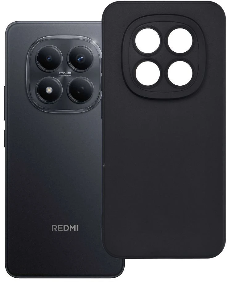 Oem Dėklas na Xiaomi Redmi NOTE 15 PRO 5G Matt 2.0 juoda