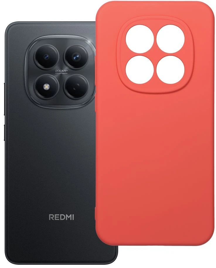 Oem Dėklas, skirtas Xiaomi Redmi Note 15 PRO 5G, silikoninis, persikų spalvos