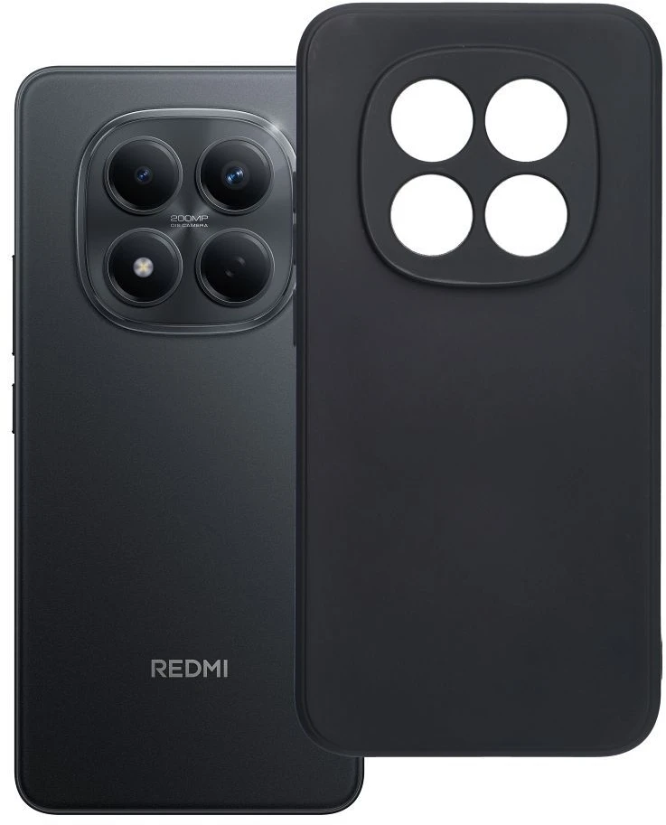 Oem Dėklas na Xiaomi Redmi Note 15 PRO 5G Soft juoda