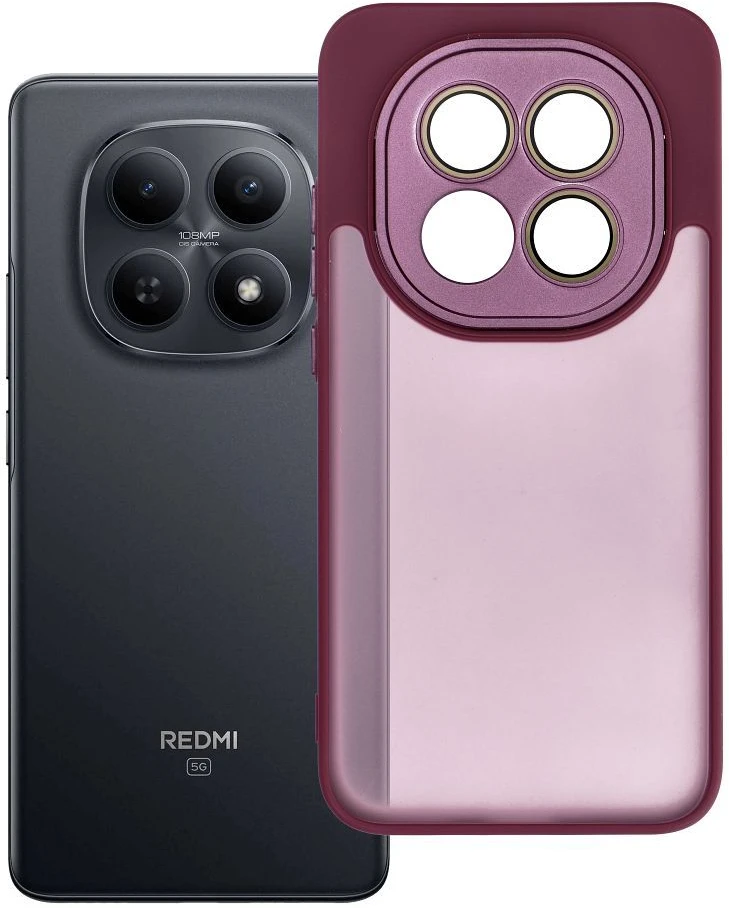 Dėklas Oem Peržiūrėkite „Xiaomi Redmi Note 15 PRO 5G“ violetinę įvairovę
