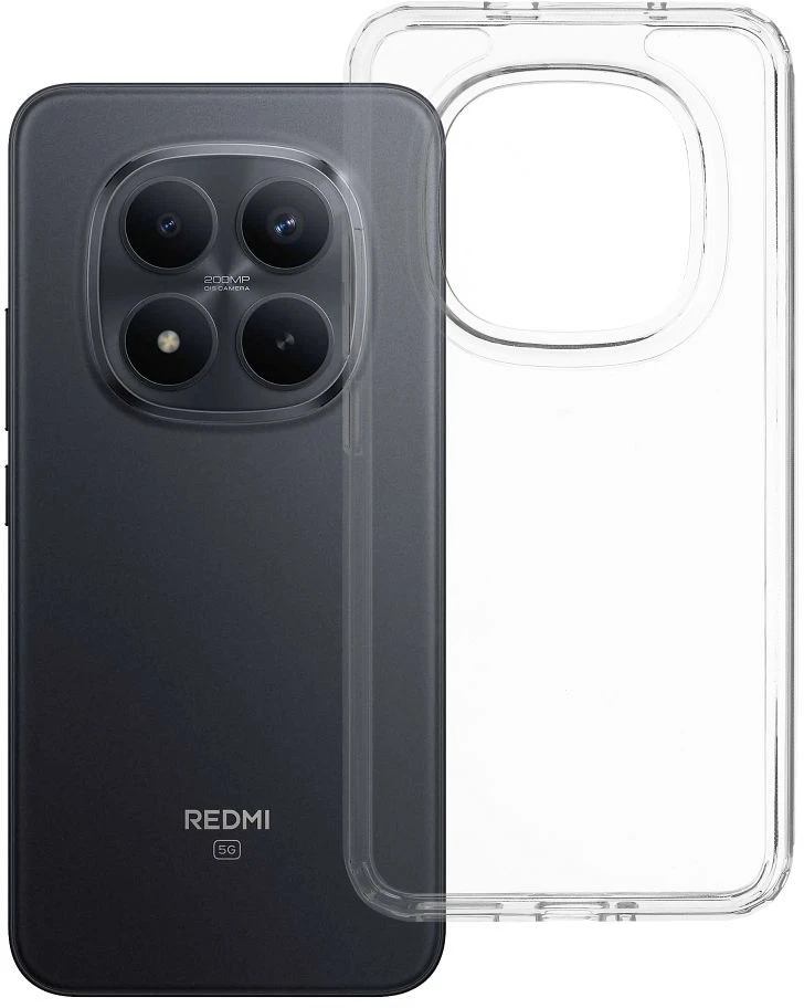 Oem Dėklas na Xiaomi Redmi Note 15 PRO PLUS 5G Super Clear Hybrid transparentne
