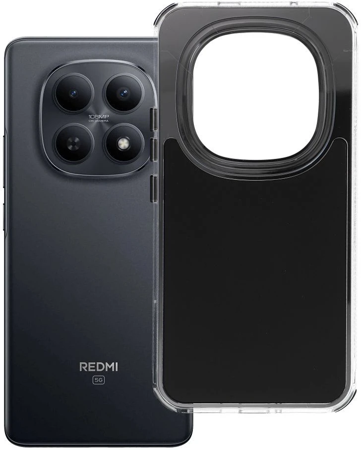 Oem Dėklas na Xiaomi Redmi Note 15 PRO PLUS 5G Matrix juoda