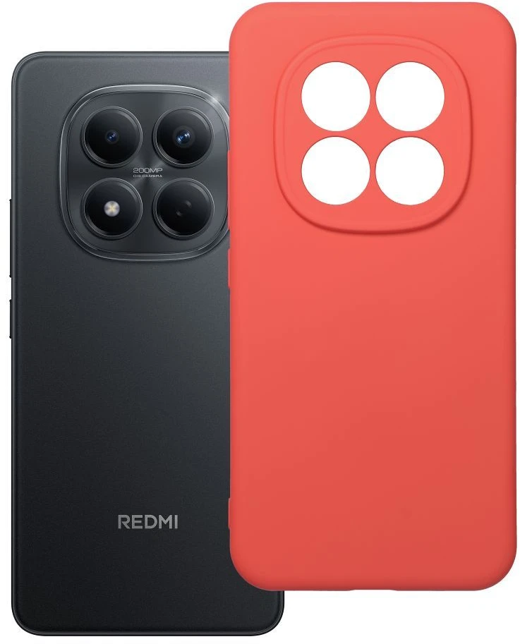 Oem Dėklas na Xiaomi Redmi Note 15 PRO PLUS 5G Silikoninis persikas