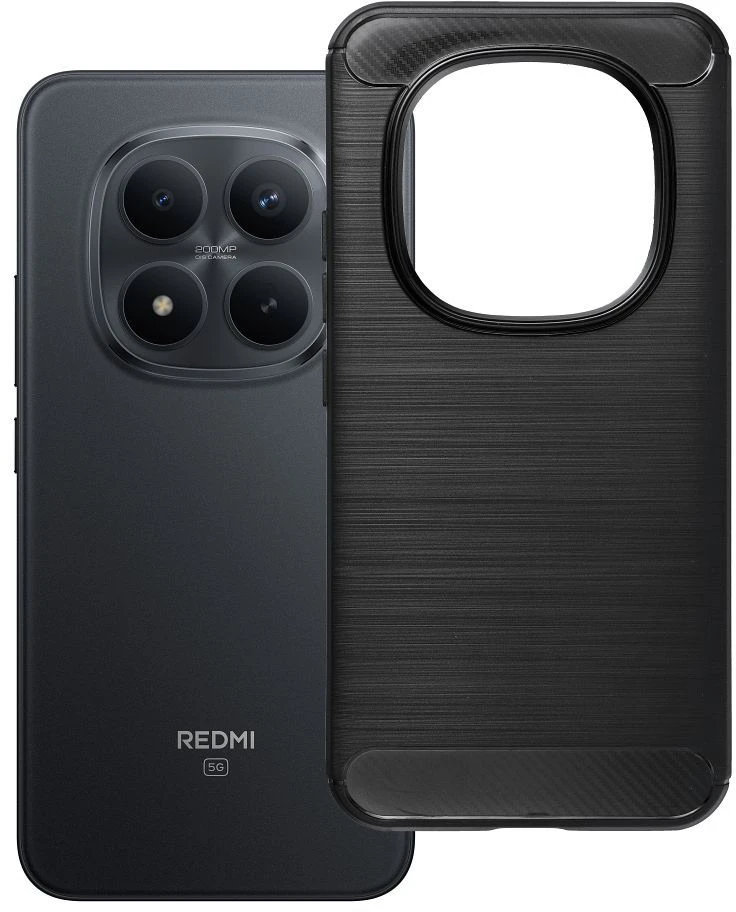 Oem Dėklas na Xiaomi Redmi Note 15 PRO PLUS 5G Carbon 2.0 juoda