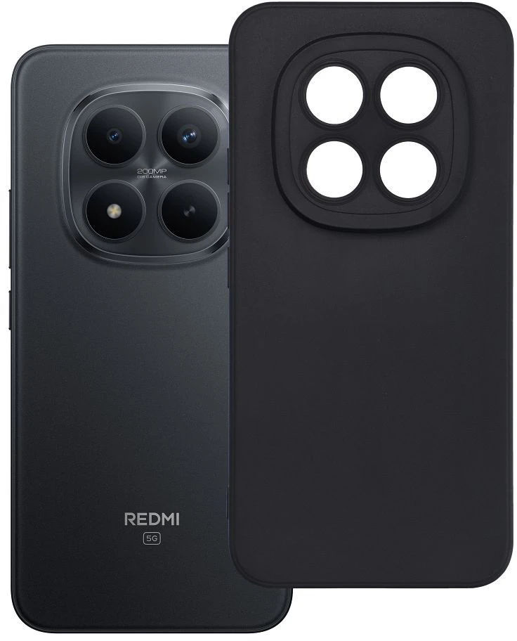 Oem Dėklas na Xiaomi Redmi NOTE 15 PRO PLUS 5G Matt 2.0 juoda