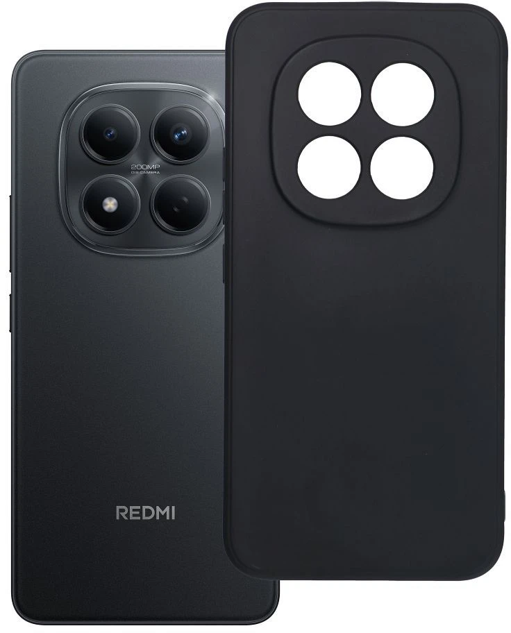 Oem Dėklas na Xiaomi Redmi Note 15 PRO PLUS 5G Soft juoda