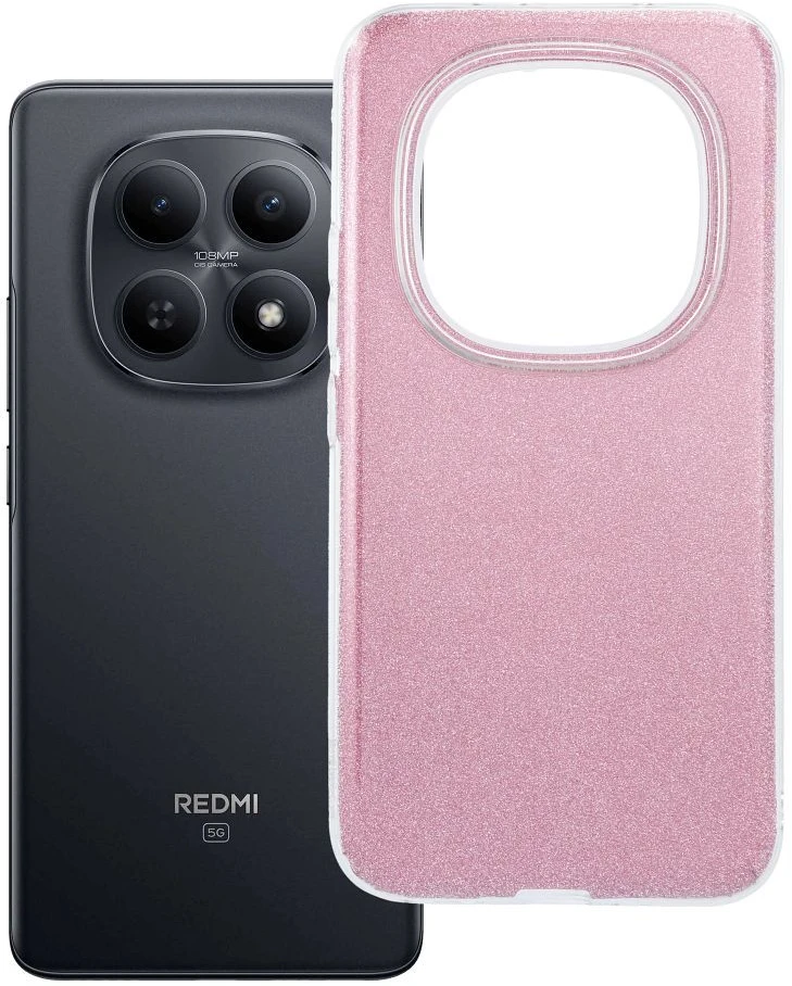 Oem Dėklas na Xiaomi Redmi Note 15 PRO PLUS 5G Shining rožinė