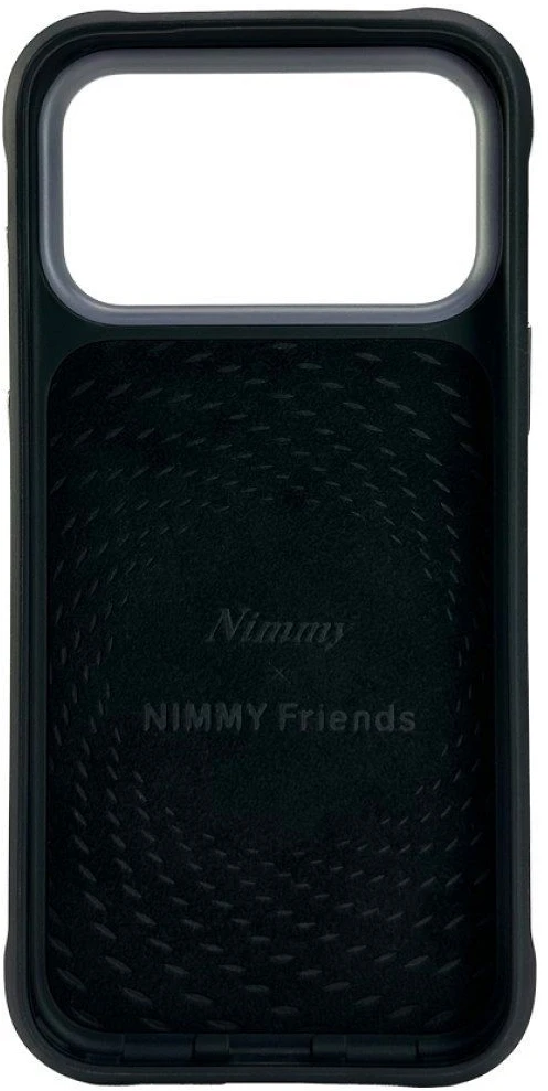 Dėklas NIMMY case BIG EYED GIANT PANDA for IPHONE 18 Pro/17 Pro juodas