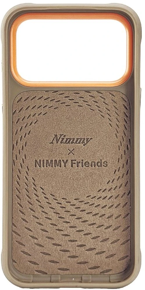 Dėklas NIMMY case BIG EYED TEDDY POODLE for IPHONE 18 Pro Max/17 Pro Max ruda