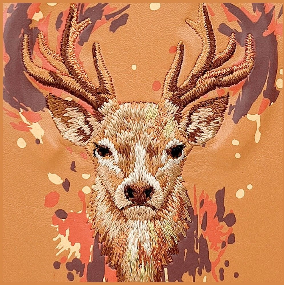 Dėklas NIMMY case DEER compatible with MagSafe for IPHONE 18 Pro/17 Pro oranžinis