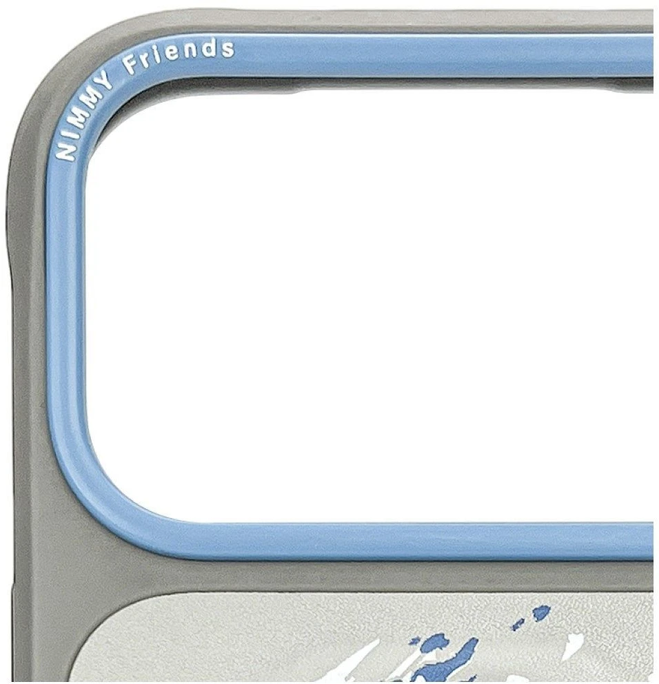 Dėklas NIMMY case EAGLE compatible with MagSafe for IPHONE 18 Pro Max/17 Pro Max pilkas