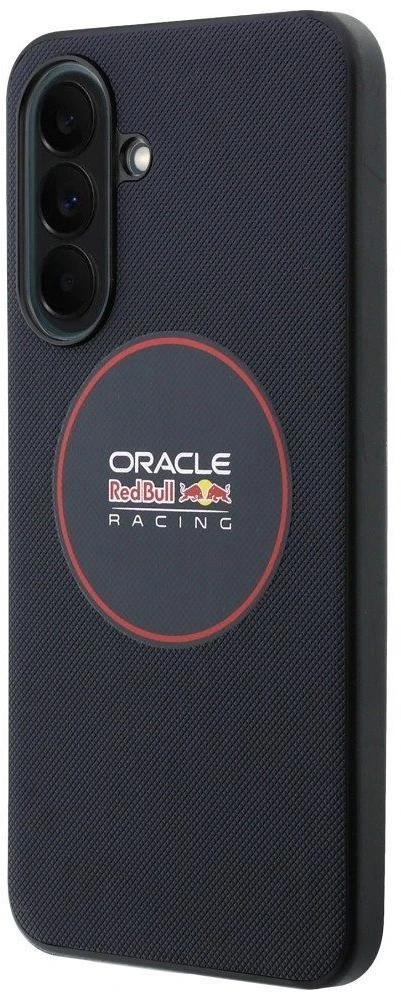 Red Bull Raudona Bull Raudona Bull PU Leather Raudona Ring MagSafe dėklas skirtas Samsung Galaxy A37 mėlynos spalvos