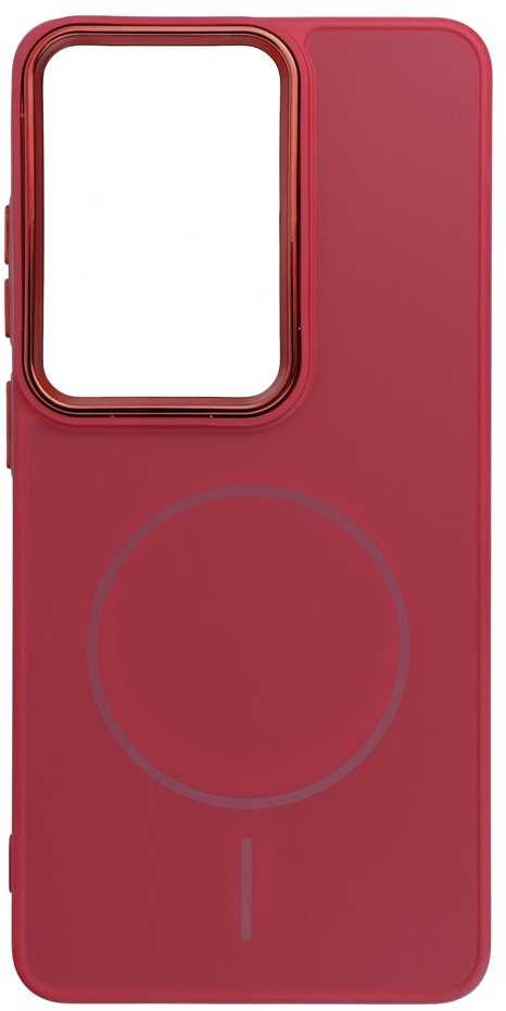 Oem Dėklas na Samsung S26 ULTRA Frame Mag Cover zgodne su MagSafe magenta