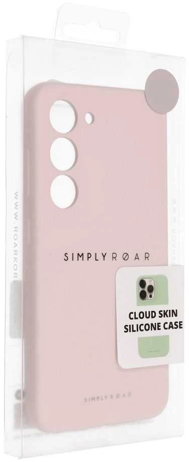 ROAR dėklas CLOUD SKIN skirtas Samsung Galaxy S25 5G Light rožinės spalvos