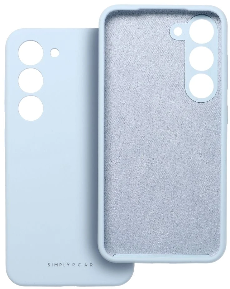 Dėklas ROAR futerał CLOUD SKIN do SAMSUNG S26 FE / S25 FE Jasnoniebieski