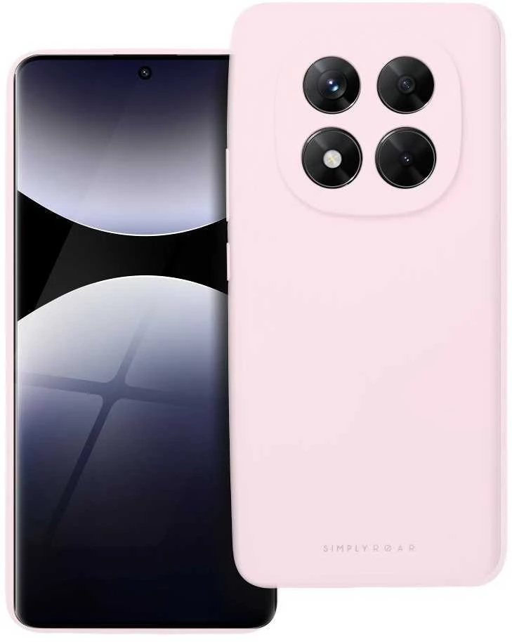 ROAR dėklas CLOUD SKIN skirtas Xiaomi Redmi Note 14 Pro+ 5G rožinės spalvos