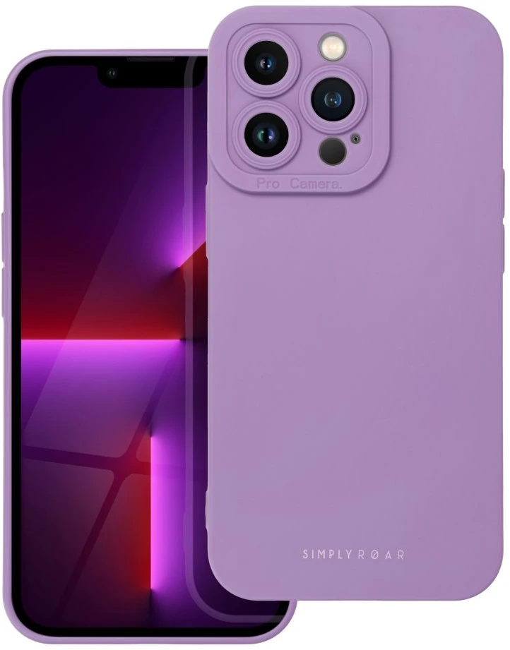 Dėklas ROAR case LUNA for IPHONE 18 Pro / 17 Pro Violet