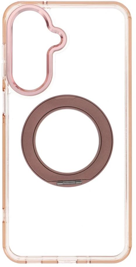 Oem Dėklas Samsung A27 Frame Circle Stand, suderinamas su MagSafe, auksinis