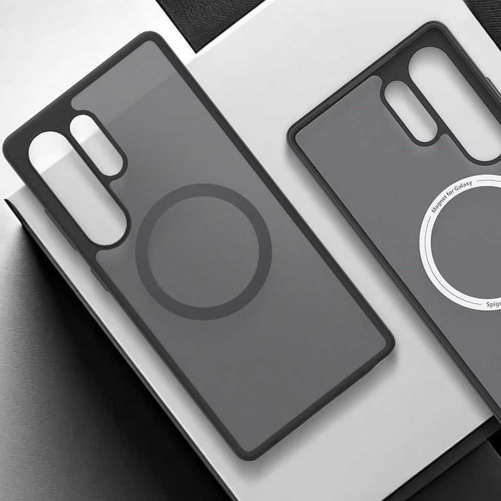 Spigen FPS938PGBJW Capella dėklas Samsung Galaxy S25 Ultra, Frost Juodas