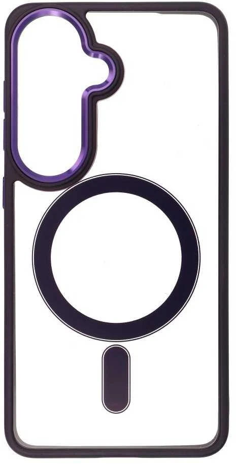 Oem Dėklas na Samsung S26 Color Edge Mag Cover zgodne su MagSafe violetinė